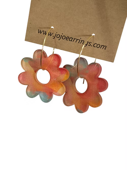 Jojobee Artsy  Earrings Print A