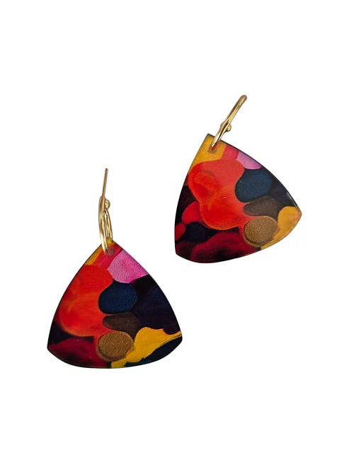 Jojobee Artsy  Earrings Print E