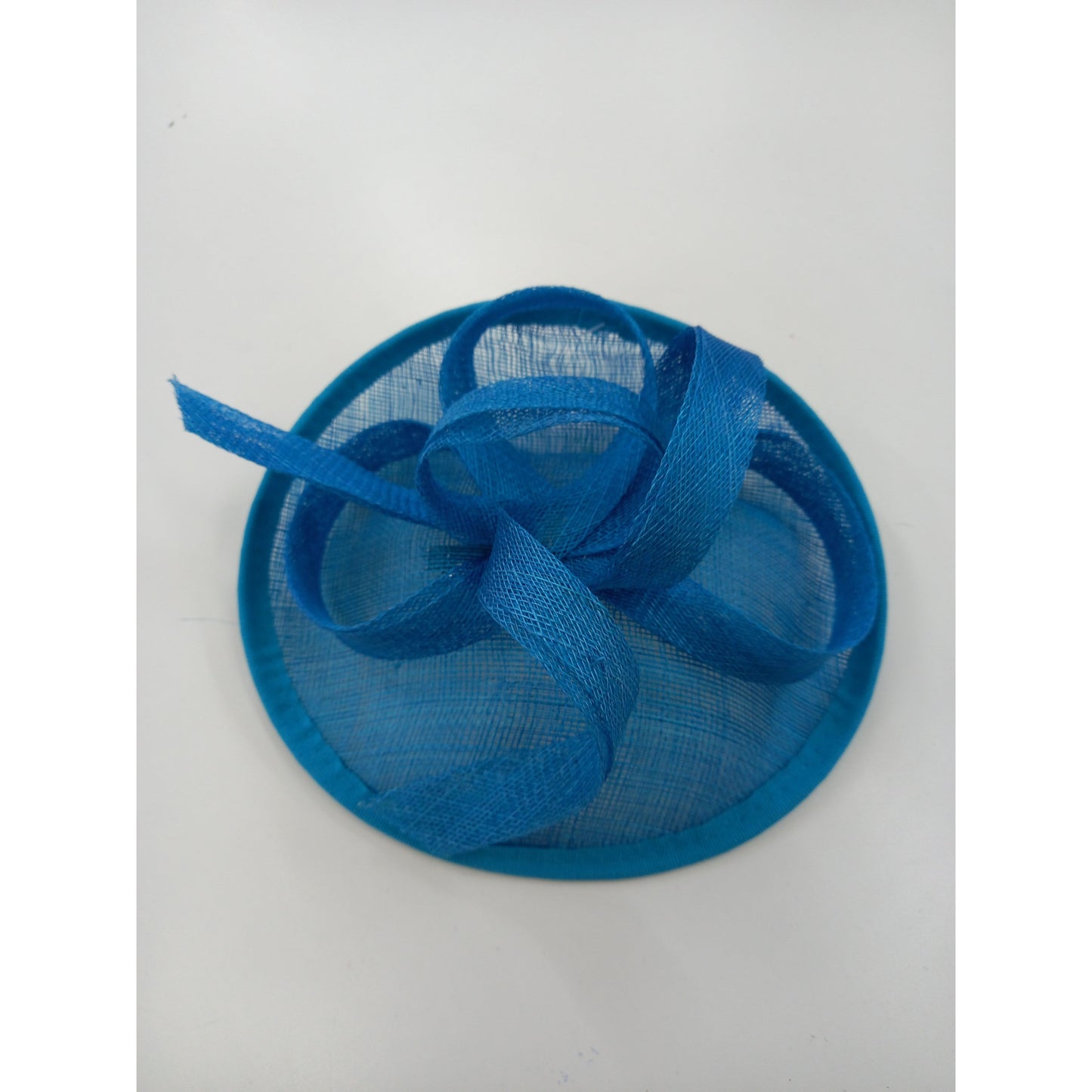 Fascinator Medium Ribbon Turquoise