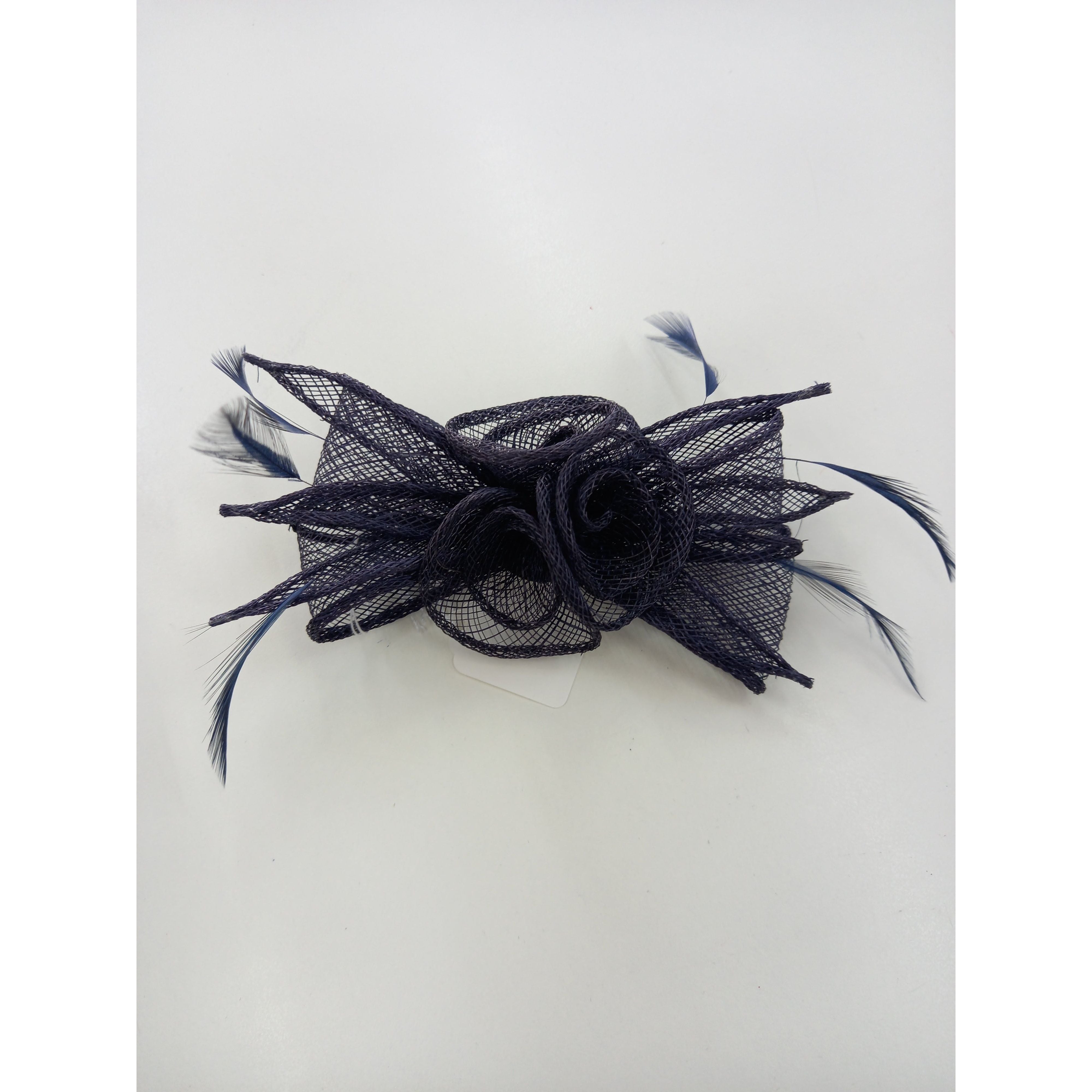 Fascinator Small Bow & Feather