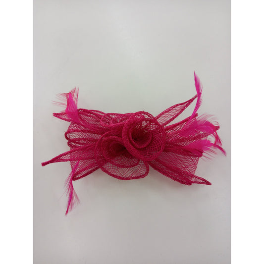 Fascinator Small Bow & Feather