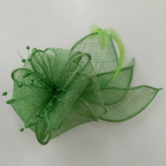 Fascinator Small Lime Comb
