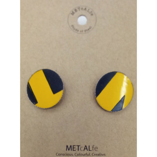 Studs of Steel Earrings