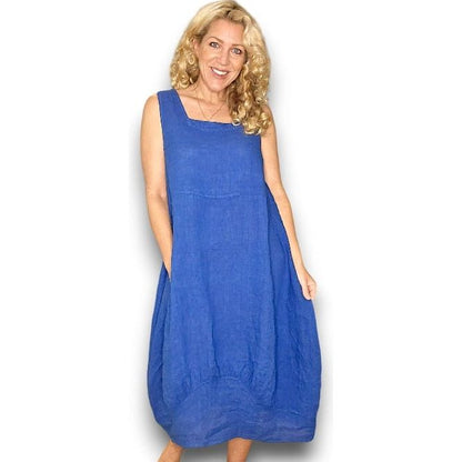 Helga May Plain Maxi Tank Dress