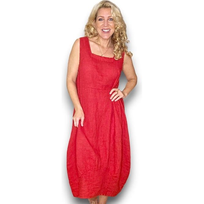 Helga May Plain Maxi Tank Dress