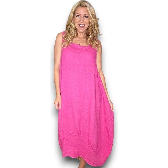 Helga May Plain Maxi Tank Dress