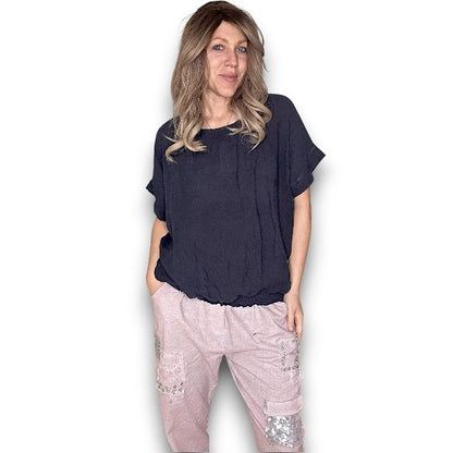 Helga May Plain River Tee