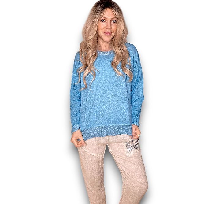 Diamante Long Sleeve Tee