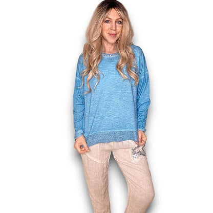 Diamante Long Sleeve Tee