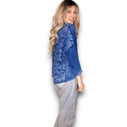 Poet Front Pocket Mid Sleeve Tee