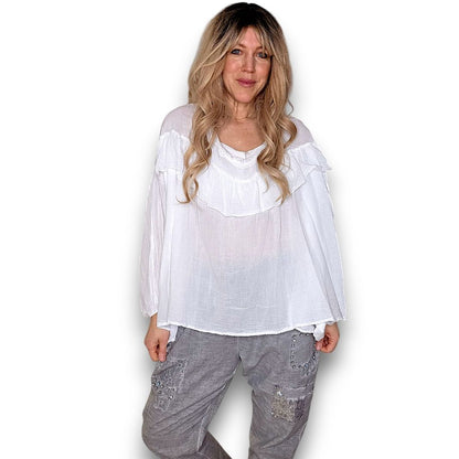 Helga May Frill Balloon Tunic