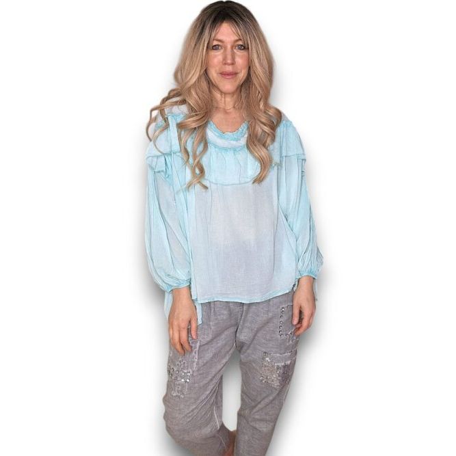 Helga May Frill Balloon Tunic