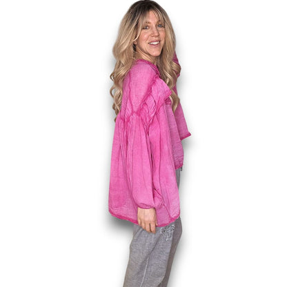 Helga May Frill Balloon Tunic