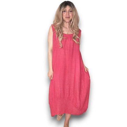 Helga May Plain Maxi Tank Dress