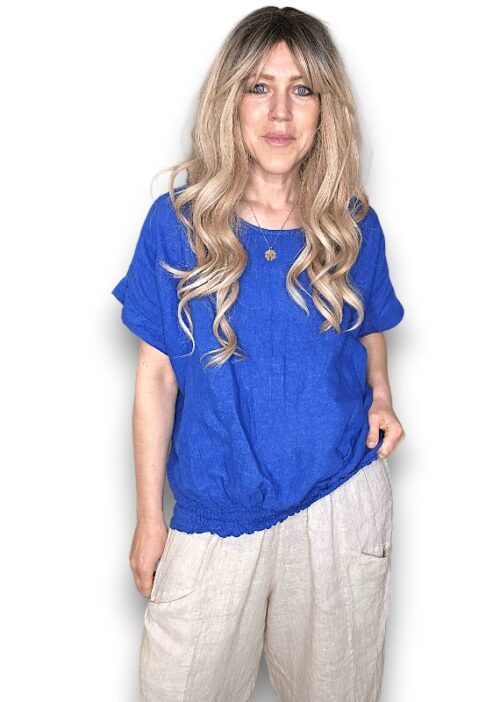 Helga May Split Back River Tee