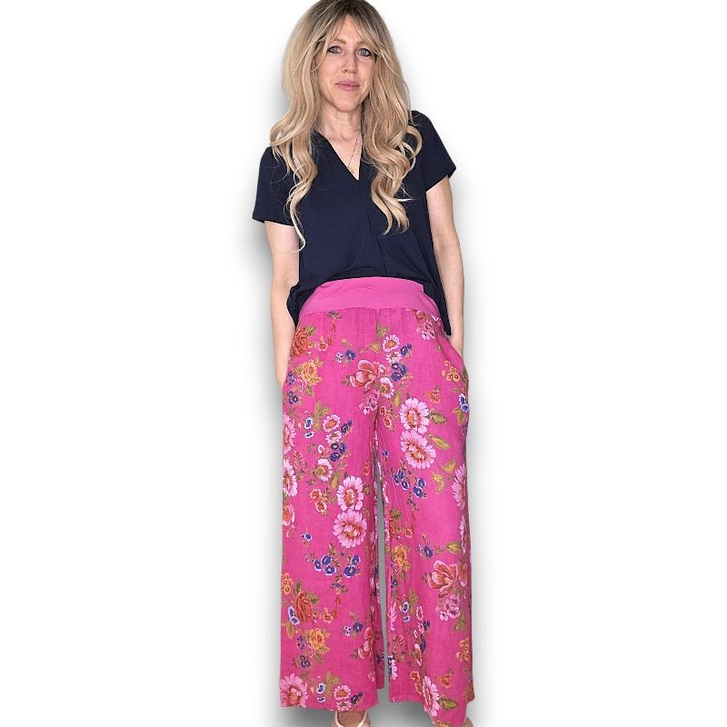 Palazzo Doily Rose Pant