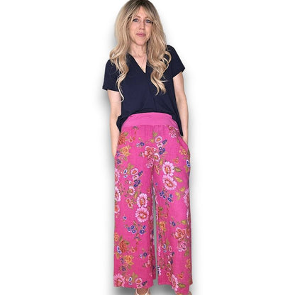 Palazzo Doily Rose Pant