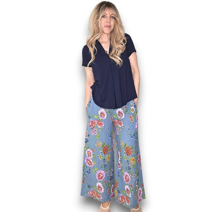 Palazzo Doily Rose Pant