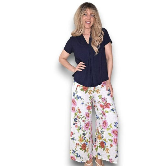 Palazzo Doily Rose Pant