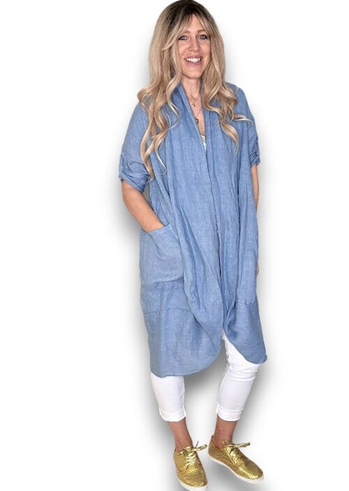 Helga May Linen Cover Up