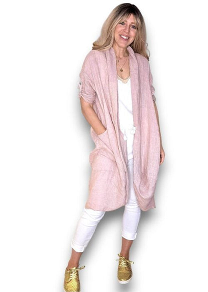Helga May Linen Cover Up