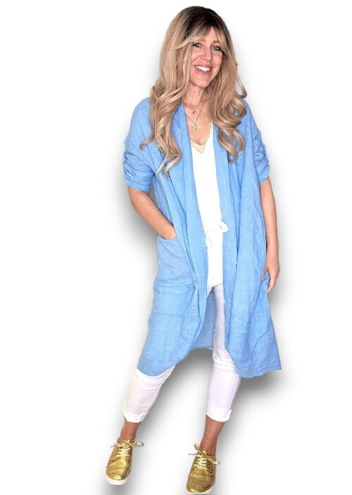 Helga May Linen Cover Up