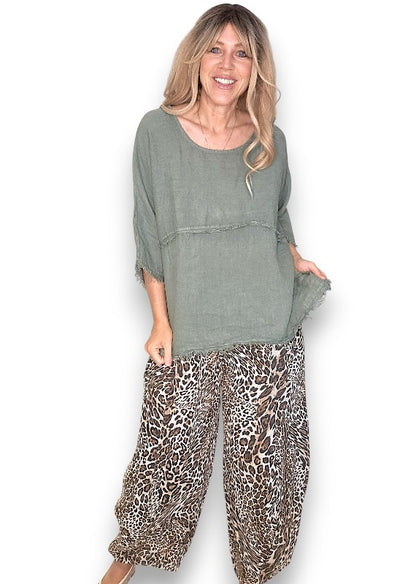 Helga May La Mer Fray Tunic