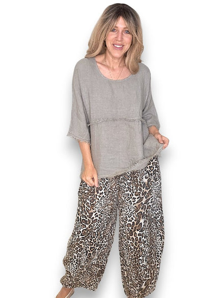 Helga May La Mer Fray Tunic