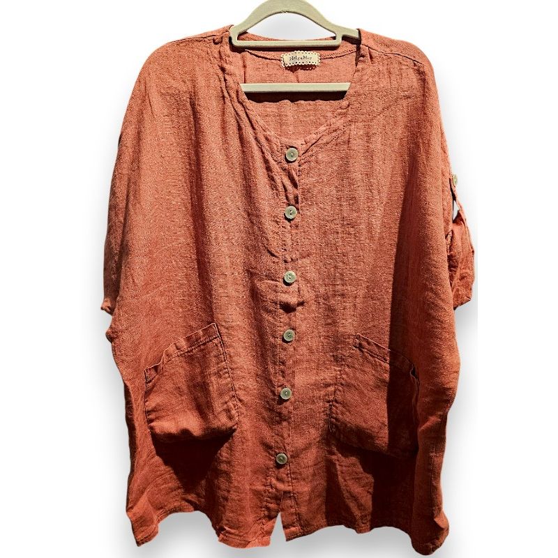 Helga May Pearl Button Shirt