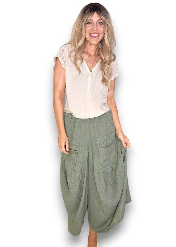 Helga May Normandie Linen Pants