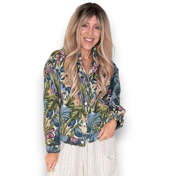 Tapestry Monstera Jacket