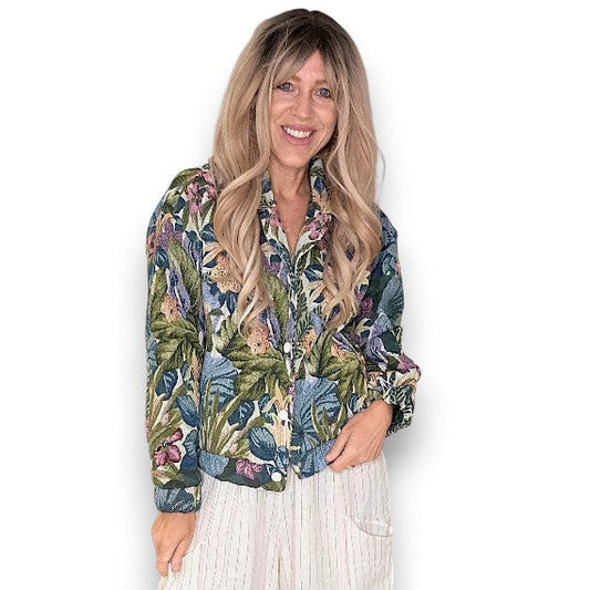 Tapestry Monstera Jacket
