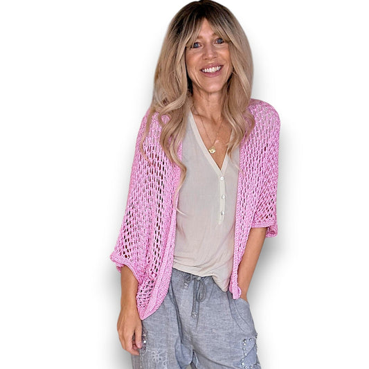 Helga May Crochet Star Cardi