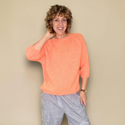 Crewneck Mohair Blend Sweater