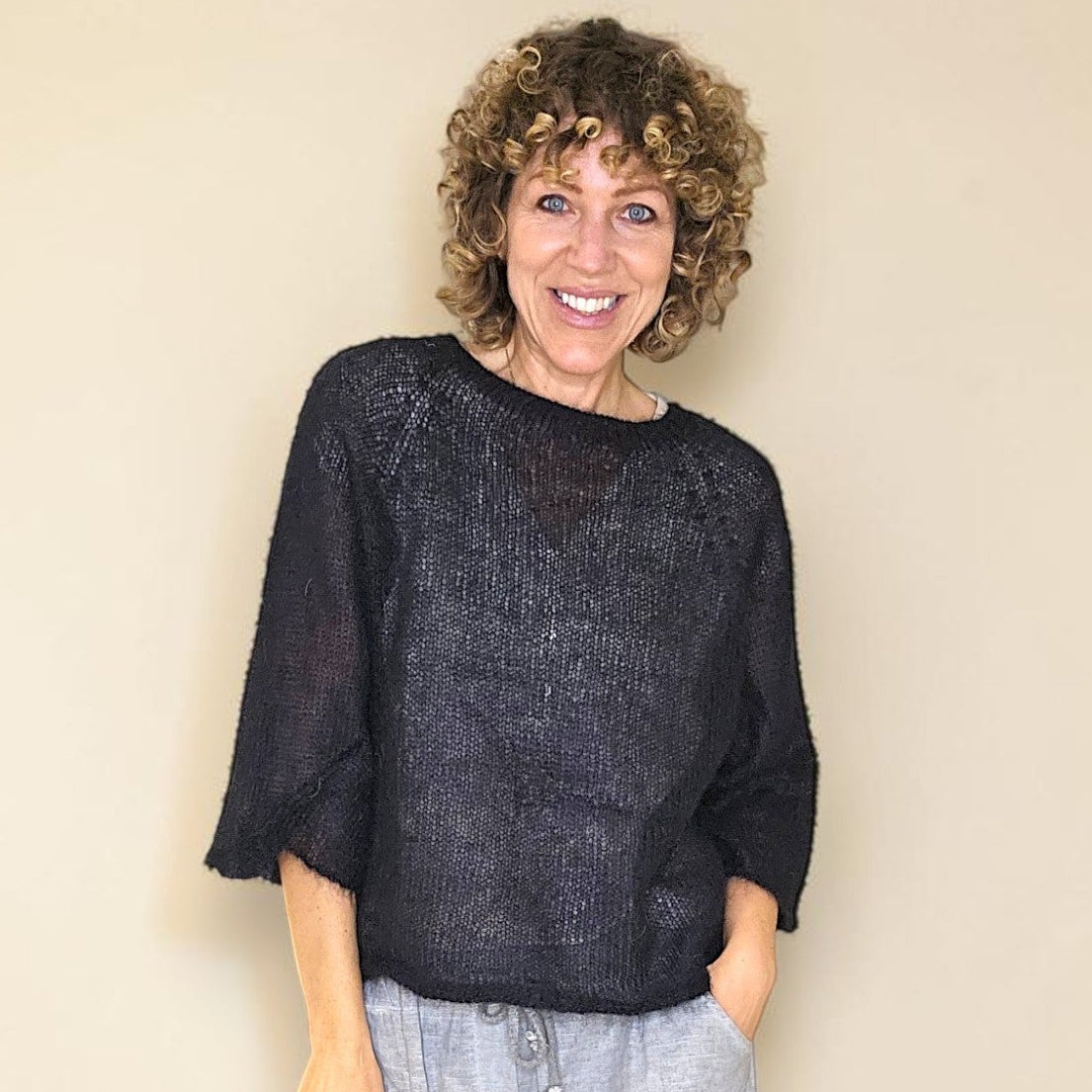 Helga May Light Mohair Top