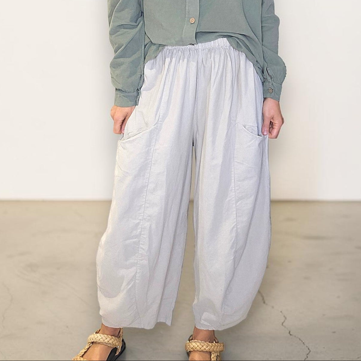 Helga May Corduroy Barrel Pants