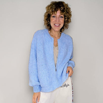 Helga May Chenille Zip Jacket