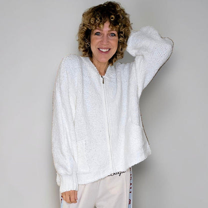 Helga May Chenille Zip Jacket