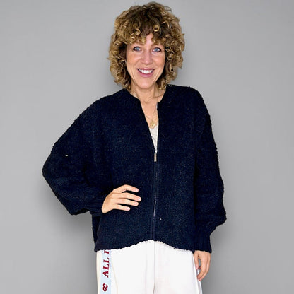 Helga May Chenille Zip Jacket