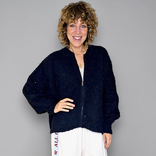 Helga May Chenille Zip Jacket
