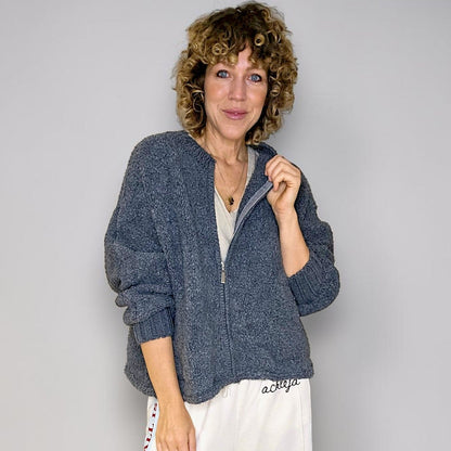 Helga May Chenille Zip Jacket