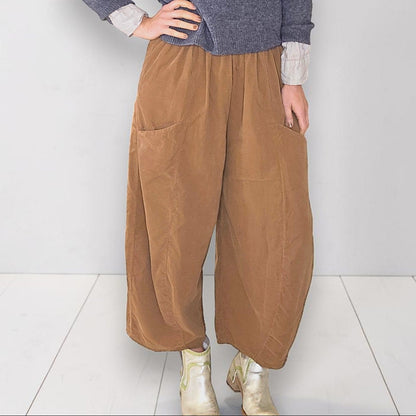 Helga May Corduroy Barrel Pants