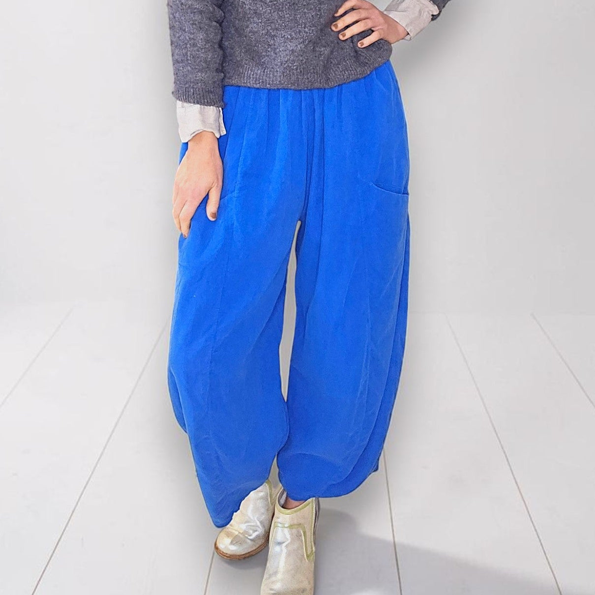 Helga May Corduroy Barrel Pants