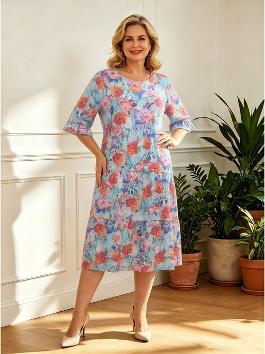 Glam Cotton Dress 2607-1