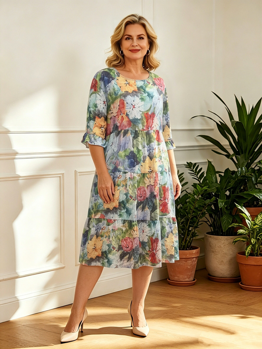 Glam Cotton Dress 2607-2