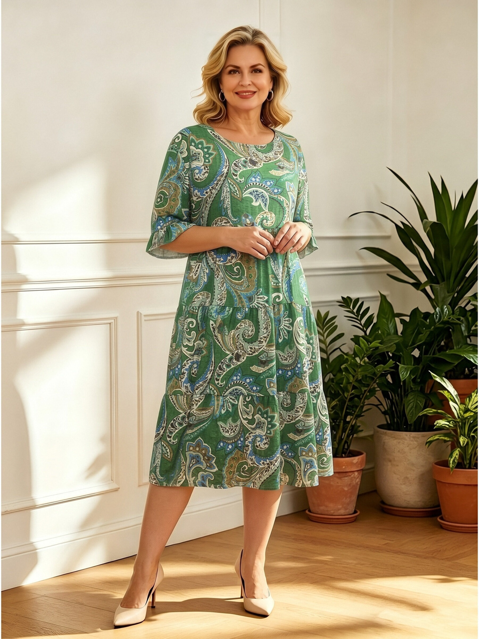 Glam Cotton Dress 2607-3