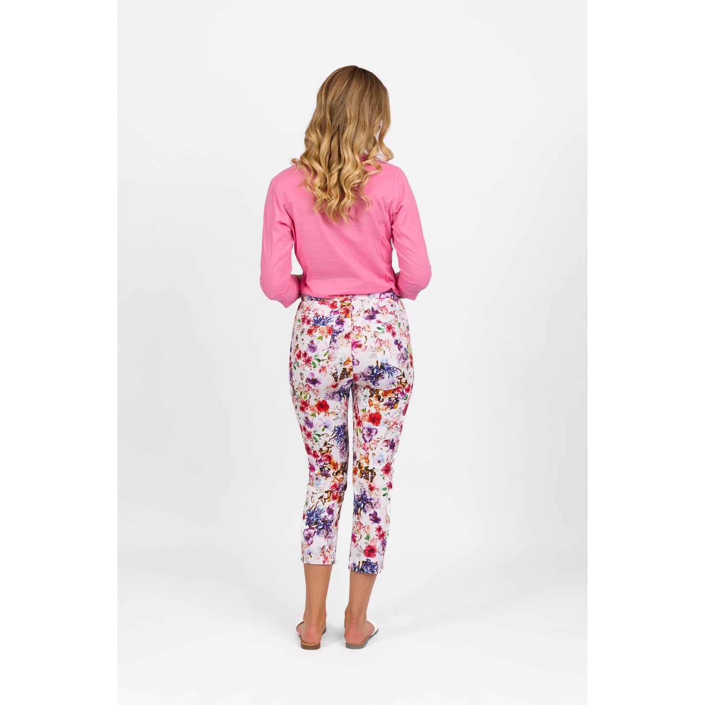 SKINNY Printed Leg 7/8 Pull On 271LW