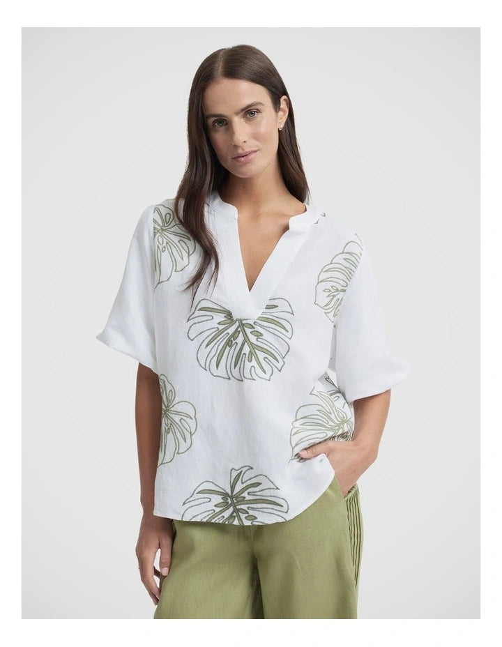 Figment White Blouse YT4396