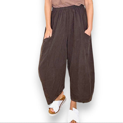 Helga May Corduroy Barrel Pants