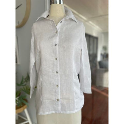 Angel Lace Everyday Linen Shirt